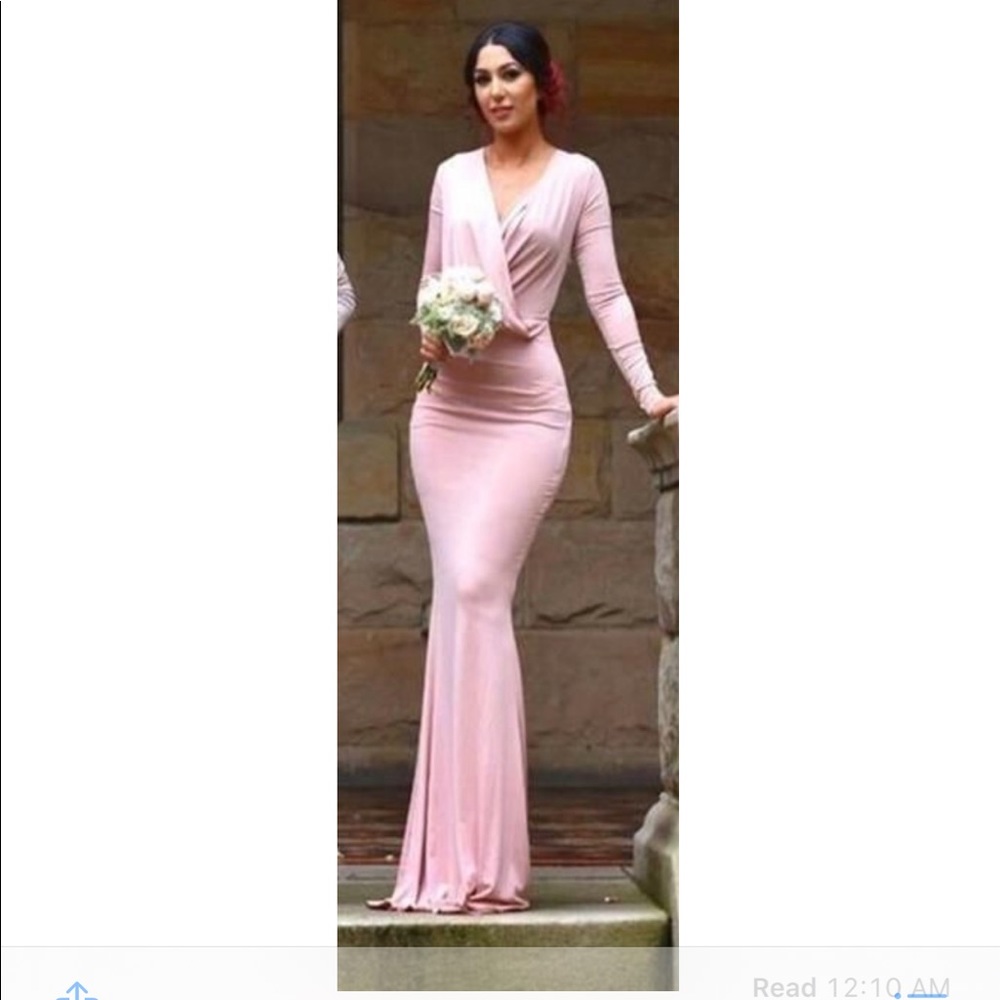 Long sleeve formal dress NWT